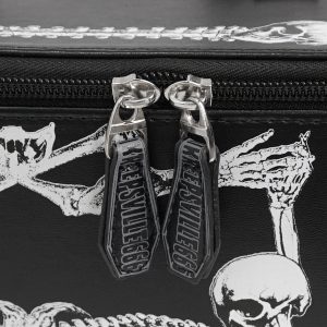 DEVIL FASHION Sac à Main ‘Coffin And Bones’ Noir bas prix 54