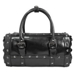 DEVIL FASHION Sac à Main Rectangulaire ‘Skull’ Noir offre spéciale 37
