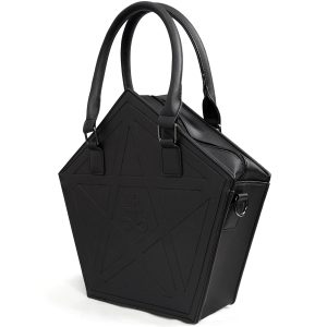 DEVIL FASHION Sac Fourre-Tout ‘Pentagramme’ Noir ultratendance 35