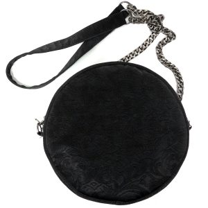 DEVIL FASHION Sac Rond ‘Pentagration’ Noir économies garanties 34