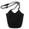 DEVIL FASHION Sac ‘Satin Blood’ Noir marque moins cher 20