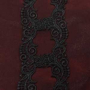 Livraison internationale DEVIL FASHION Sac ‘Satin Blood’ Rouge Et Noir 34