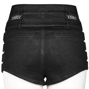 livraison la plus rapide PUNK RAVE Short ‘Control Freak’ Noir 40