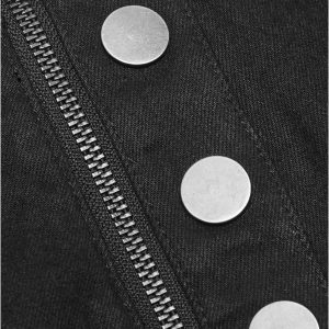 livraison la plus rapide PUNK RAVE Short ‘Control Freak’ Noir 46