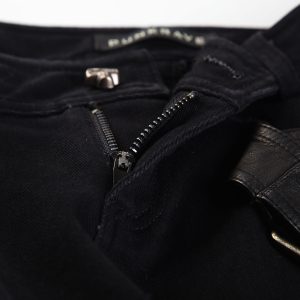 soldes luxe PUNK RAVE Short Et Leg Warmers ‘Furia’ Noirs 54