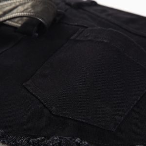 soldes luxe PUNK RAVE Short Et Leg Warmers ‘Furia’ Noirs 60
