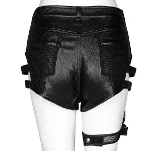 PUNK RAVE Short ‘Furiosa’ Noir solde en ligne 38