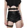 PUNK RAVE Short ‘Furiosa’ Noir solde en ligne 61