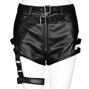 PUNK RAVE Short ‘Furiosa’ Noir solde en ligne 36