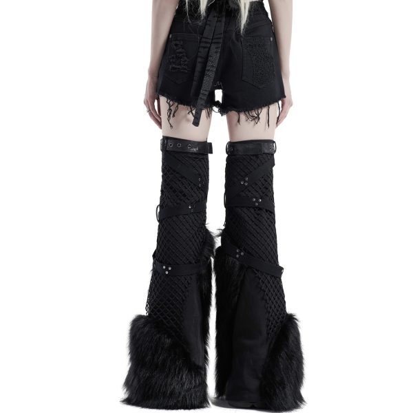 PUNK RAVE Short Gothique ‘Cassiopee’ Noir beauté 15