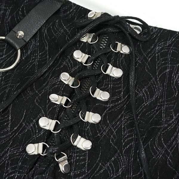 DEVIL FASHION Short ‘Iona’ Noir site pas cher 17