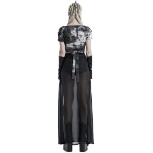 PUNK RAVE Short-Jupe ‘Mortifera’ Noire a Prix Discount 18