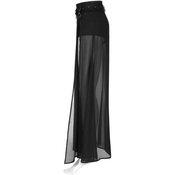 PUNK RAVE Short-Jupe ‘Mortifera’ Noire a Prix Discount 10