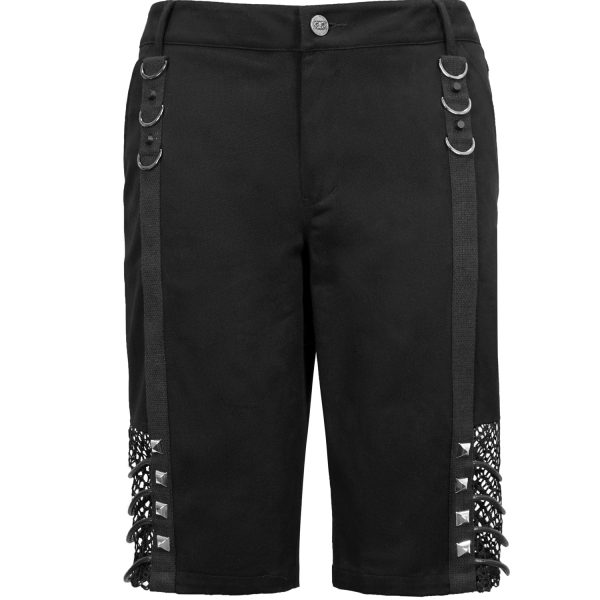 en ligne officielle DEVIL FASHION Short Pour Hommes ‘Bommot’ Noir 15