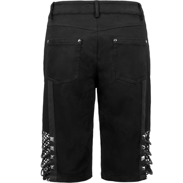 en ligne officielle DEVIL FASHION Short Pour Hommes ‘Bommot’ Noir 16