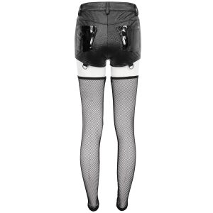 DEVIL FASHION Short Sexy ‘Pentagram’ En Simili Cuir Noir online boutique 45