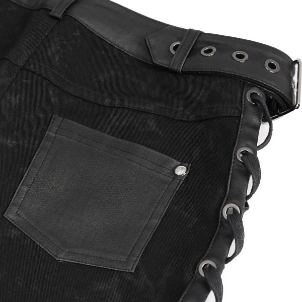 ﻿soldes DEVIL FASHION Short ‘Sherzal’ Noir 21