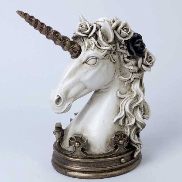 magasin en ligne france The Vault By Alchemy Statuette Présentoir à Bijoux ‘Unicorn’ 4