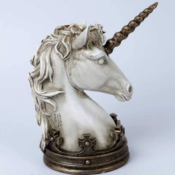 magasin en ligne france The Vault By Alchemy Statuette Présentoir à Bijoux ‘Unicorn’ 6