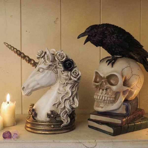 magasin en ligne france The Vault By Alchemy Statuette Présentoir à Bijoux ‘Unicorn’ 10