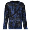 Dernières Nouveautés PUNK RAVE Sweat ‘Neobus’ Noir Et Bleu 49