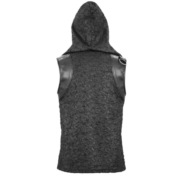 DEVIL FASHION T-Shirt à Capuche ‘Haboolm’ Noir guranteed de qualité 12