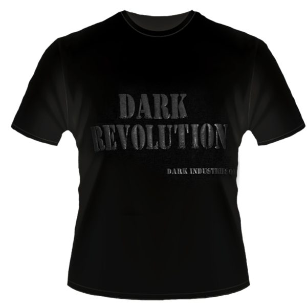 QUEEN OF DARKNESS T-Shirt ‘Dark Revolution’ Noir destockage 1