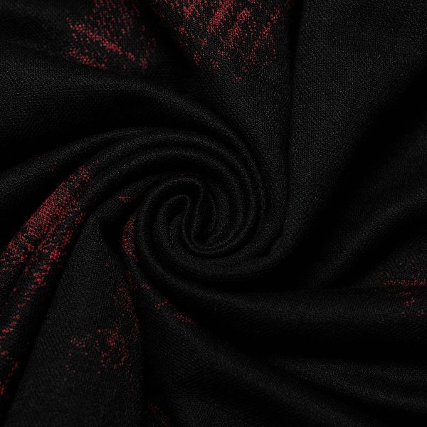 Les achats en ligne PUNK RAVE T-Shirt ‘Millennium Posse’ Noir Et Rouge 14