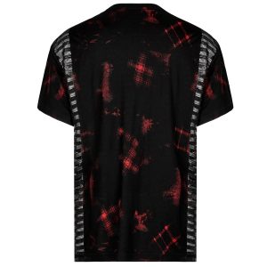 Les achats en ligne PUNK RAVE T-Shirt ‘Millennium Posse’ Noir Et Rouge 31