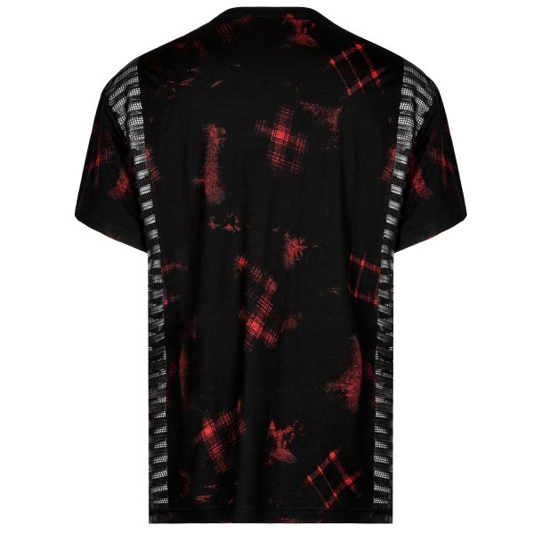 Les achats en ligne PUNK RAVE T-Shirt ‘Millennium Posse’ Noir Et Rouge 10