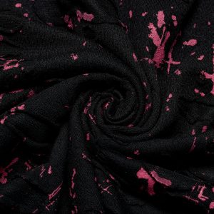 PUNK RAVE T-Shirt Sans Manches ‘Printing Punk’ Noir Et Rouge Meilleur Prix Garanti 39