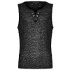 magasin solde PUNK RAVE T-Shirt Sans Manches ‘Psychonaut’ Noir 32