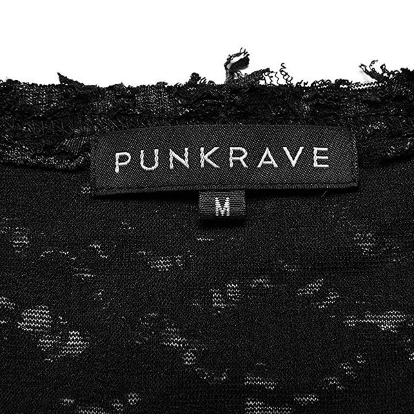 magasin solde PUNK RAVE T-Shirt Sans Manches ‘Psychonaut’ Noir 13