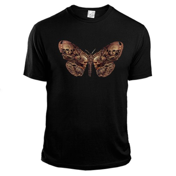 ALCHEMY GOTHIC T-Shirt ‘Sepulchre Moth’ Noir styles dernier cri 1