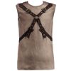 magasin en ligne france PUNK RAVE T-Shirt Steampunk ‘Lazarus’ Beige 43