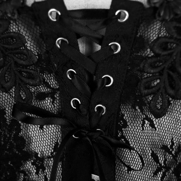 Paris Eva Lady Top à Manches Courtes ‘Mystic’ Noir 13