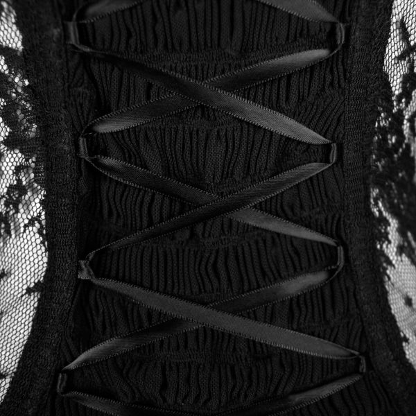 Paris Eva Lady Top à Manches Courtes ‘Mystic’ Noir 17