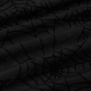 PUNK RAVE Top à Manches Longues ‘Araneidae’ Noir marque moins cher 48