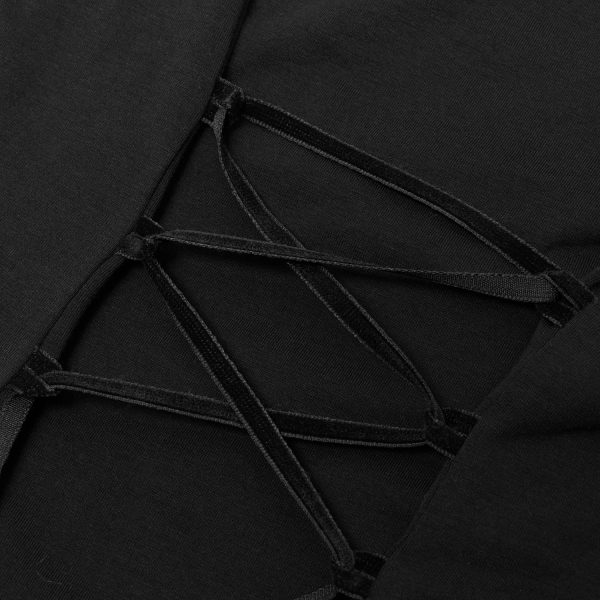 PUNK RAVE Top à Manches Longues ‘Coffin’ Noir haute qualité 11