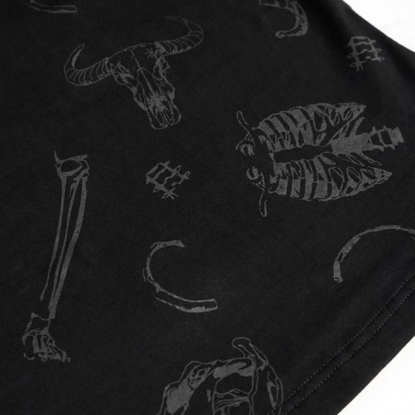 DEVIL FASHION Top à Manches Longues ‘Draven’ Noir livraison la plus rapide 17