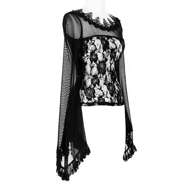 site officiel Eva Lady Top à Manches Longues ‘Femme Fatale’ Noir 10