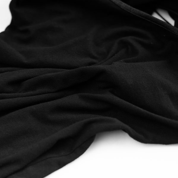De Qualité PUNK RAVE Top à Manches Longues ‘Kitsune’ Noir 13