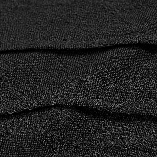 PUNK RAVE Top Asymétrique ‘Laertes’ Noir vente luxe pas cher 15
