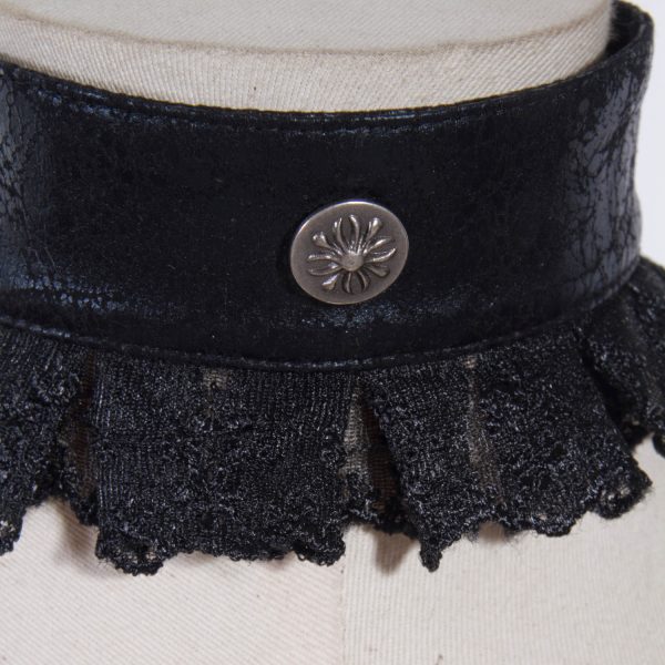 REMISE Red Queen’s Black Legion Top En Dentelle Noire ‘Thyone’ 9