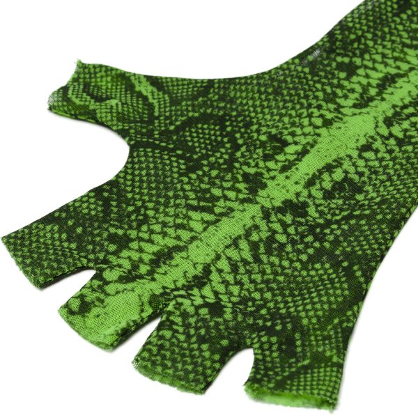 PUNK RAVE Top ‘Serpentine’ Vert Fluorescent authentiques 14