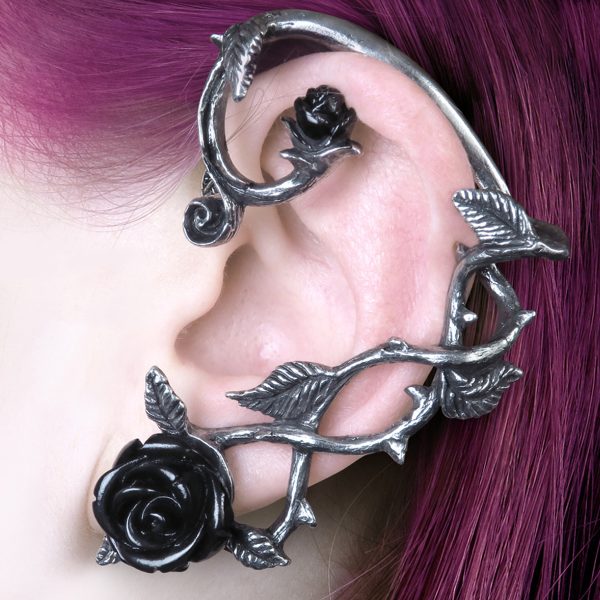 ALCHEMY GOTHIC Tour D’Oreille ‘Black Rose’ grand choix 3
