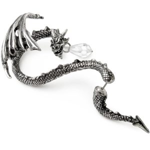 grande qualité ALCHEMY GOTHIC Tour D’Oreille ‘Crystal Dragon’ 9