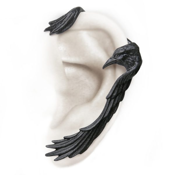 ALCHEMY GOTHIC Tour D’Oreille ‘Raven’ vente chaude 3