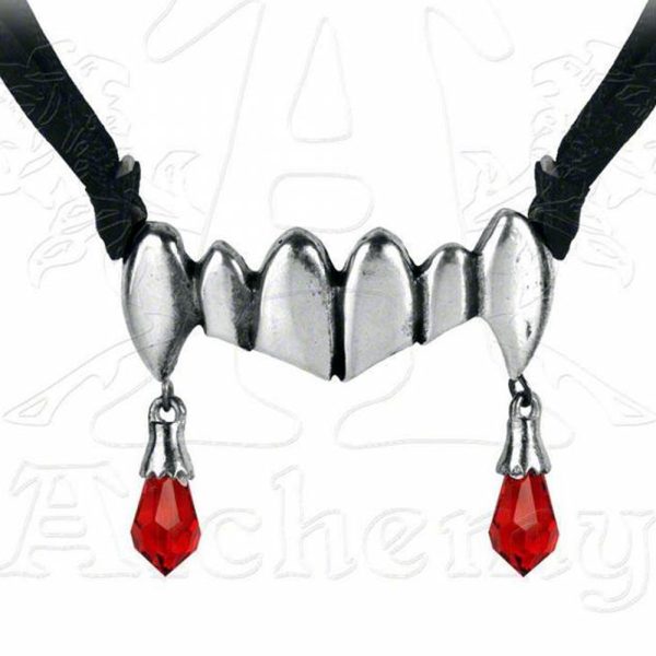 Retour Facile et Gratuit ALCHEMY GOTHIC Tour De Cou ‘Vampretta’ 1