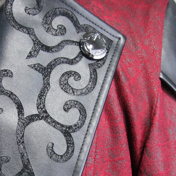 qualité supérieure DEVIL FASHION Veste à Capuche ‘Assassins Creed’ Rouge 13